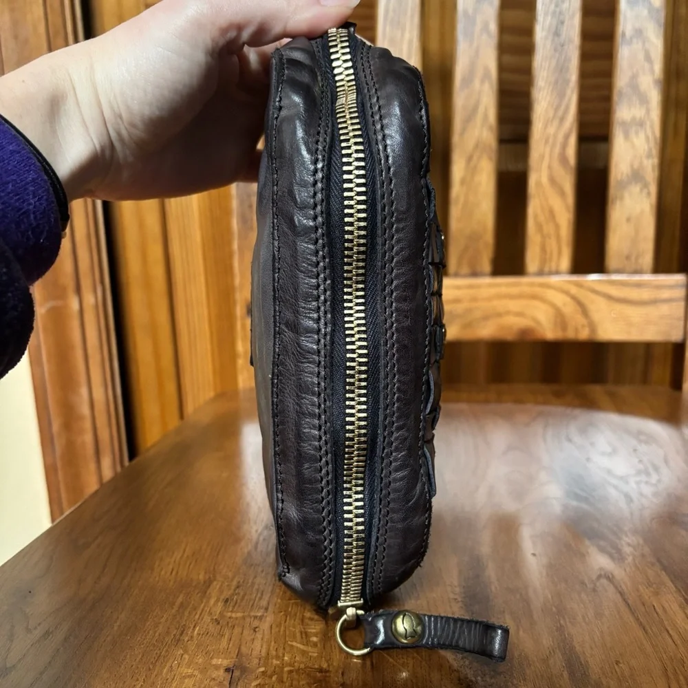 Campomaggi Edera Studded Mini Boston Bag - Picture 8 of 9